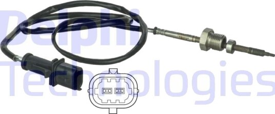 Sensor, eksostemperatur DELPHI TS30004