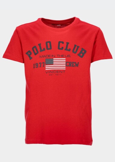 Saint Vincent Santa Cruz Swe Red 170/176 T-Shirts Saint Vincent Santa Cruz Swe Red 170/176 T-Shirts