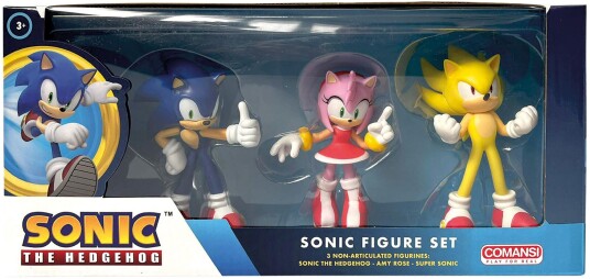 Comansi Sonic Figursett 3 Stk Comansi Sonic Figursett 3 Stk