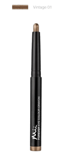 Mii Cosmetics Forever Eye Colour Crayon 17 shades Vintage 01