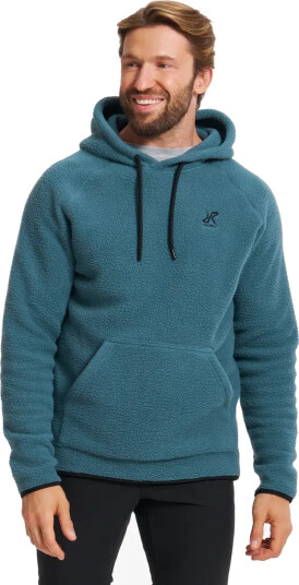 Revolutionrace Herre Overdeler Fleece & midlayers Sherpa Light Hooded Fleece Herre Orion Blue 3XL