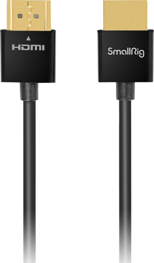 SmallRig Ultra Slim 4K HDMI-kabel Type A 55cm Svart