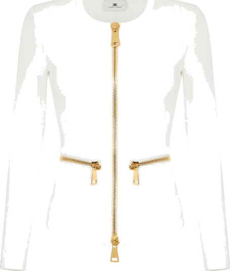 Elisabetta Franchi Dame Strikkevarer Hvit S,