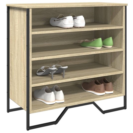 Skohylle sonoma eik 80x38x78 cm konstruert tre Skohylle sonoma eik 80x38x78 cm konstruert tre