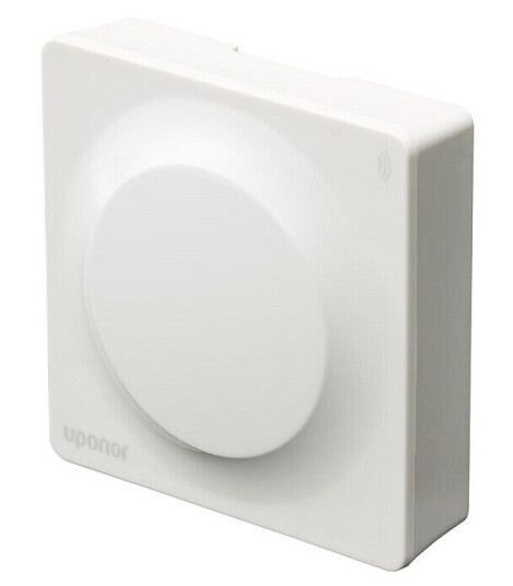 Uponor Smatrix Base Termostat offentlig T-143 BUS, kablet, hvit