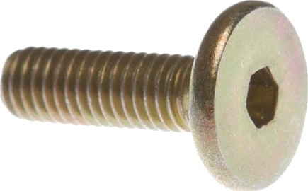 Erko Møbelbolt M6x20 Gul 20 Stk.