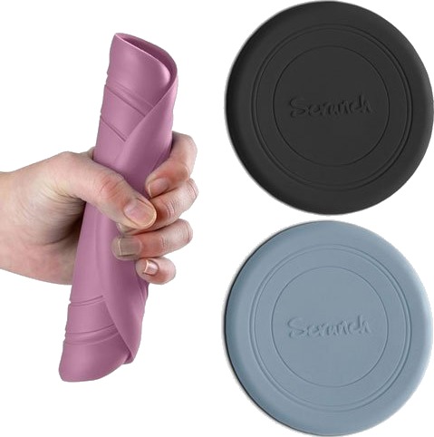 Scrunch Frisbee i silikon Foldbar