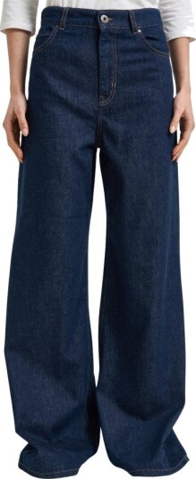 Weekend Max Mara Dame Jeans Blå XS,