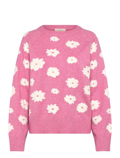 FREE/QUENT Fqalpi Pullover Pink XXL