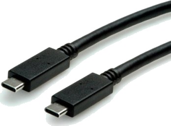 Standard Usb 3.2 Gen 2-Kabel Emark Usb C-C St/St 10 Gbit/S 100 W Svart 1 M S3521