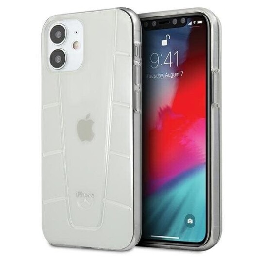 Mercedes Mehcp12sclct Iphone 12 Mini 5,4 Tommers Klar Hardt Deksel Klar Linje