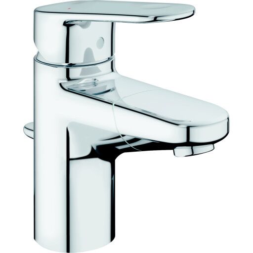 Grohe Europlus 1-greps servantbatteri 159 mm, med oppløft, uttrekbar tut, Krom Grohe Europlus 1-greps servantbatteri 159 mm, med oppløft, uttrekbar tut, Krom