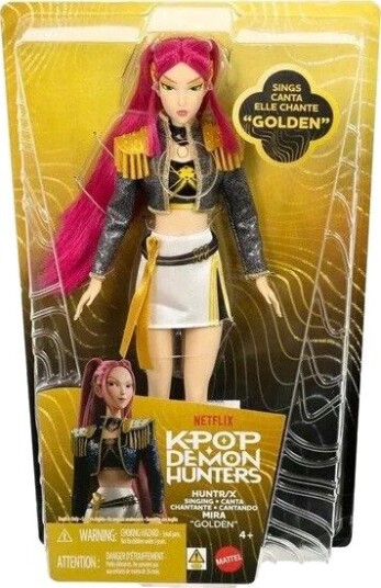 K-POP Demon Hunters Syngende Dukke Mira 30 cm