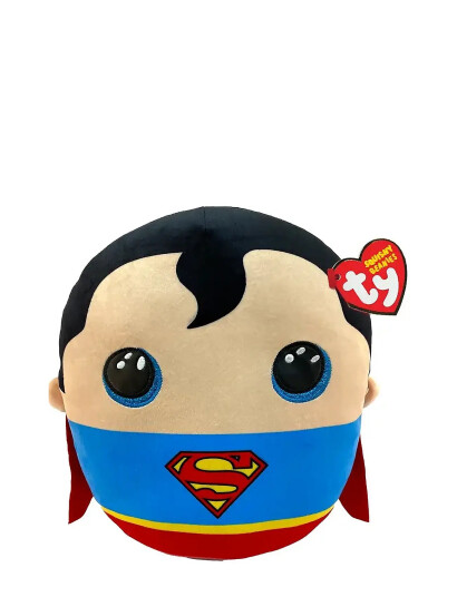 TY Superman - Squish 25Cm - Multi/patterned - 25 CM