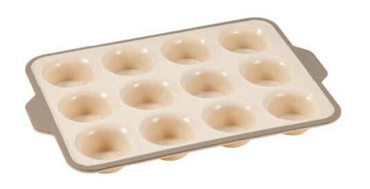 Dorre Cookie muffnsform 12 stk beige