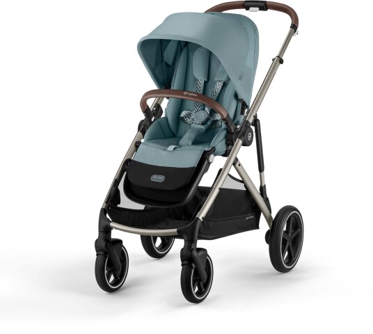 Cybex Søsken/tvillingvogn Gazelle S  Sky Blå/taupe
