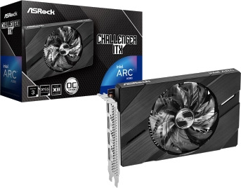 ASRock Arc A380 Challenger ITX 6GB GDDR6 Grafikkort med 4K støtte ASRock Arc A380 Challenger ITX 6GB GDDR6 Grafikkort med 4K støtte