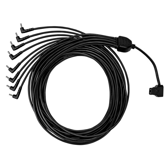 Astera D-Tap Splittkabel Koble 8 Nyx-Pærer Til V-Mount Batteri