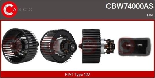CASCO CBW74000AS Kupévifte CASCO CBW74000AS Kupévifte