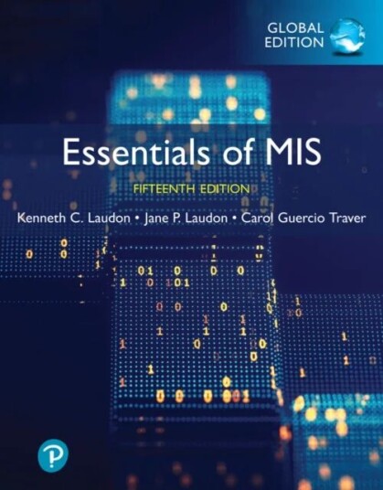 Essentials Of Mis, Global Edition Av Kenneth Laudon, Jane Laudon