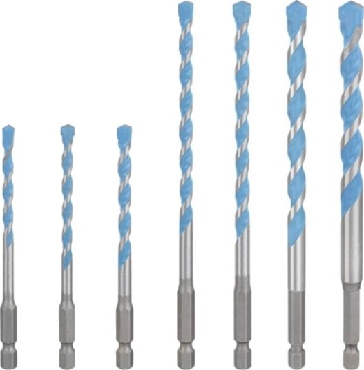 Bosch Borsæt Hex Multiconstruct 5-10Mm 7 Dele