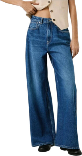 Pepe Jeans Dame Jeans Blå W26 L32,