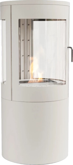 Scandiflames Columbus Biopeis 360 view Hvit Scandiflames Columbus Biopeis 360 view Hvit