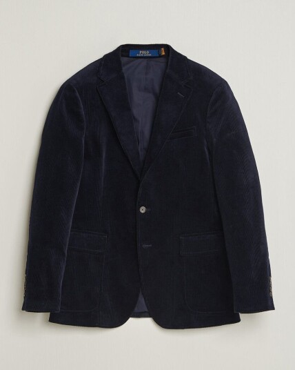 Polo Ralph Lauren Single Breasted Corduroy Sportcoat Newport Navy Polo Ralph Lauren Single Breasted Corduroy Sportcoat Newport Navy