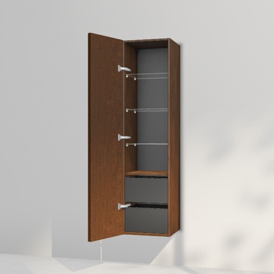 INR Iconic Nordic Rooms Carve 40/40 Høyskap Dark oak / 40cm Venstre Hengslet Ja INR Iconic Nordic Rooms Carve 40/40 Høyskap Dark oak / 40cm Venstre Hengslet Ja
