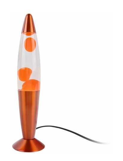 Leitmotiv Table Lamp Funky Rocket Lava Orange H35.5Cm