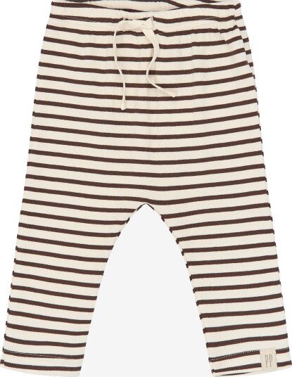 Petit Piao Ppsky Pants - CHESTNUT STRIPED - 104