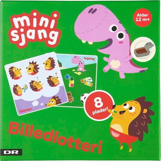 DR Børste Billedlotteri Spill for Barn - Mønstret En Størrelse DR Børste Billedlotteri Spill for Barn - Mønstret En Størrelse