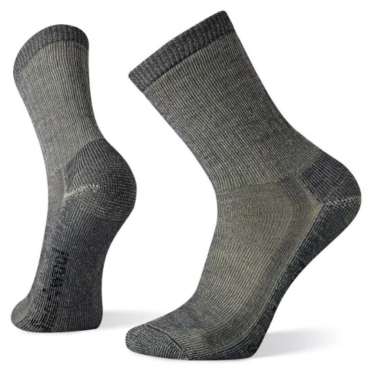 Smartwool Hike Classic Edition Full Cushion Crew Socks Medium Grey M, Medium Grey