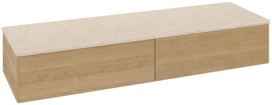 Villeroy & Boch Villeroy & Boch Antao Sideskap 160x50x26,8 cm u/lys Eik/Crème