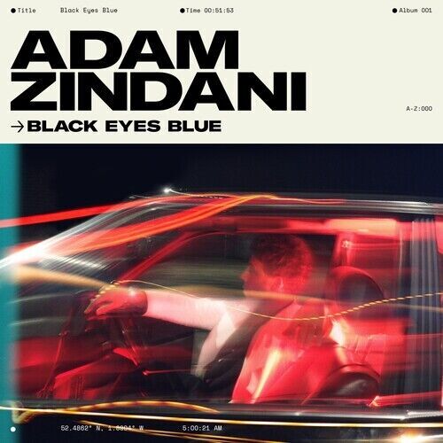 MediaTronixs Adam Zindani : Black Eyes Blue CD (2023) Pre-Owned
