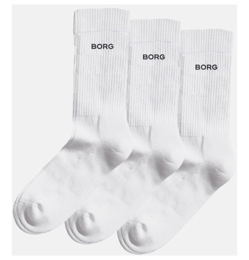Björn Borg Essential Crew Sock 3p Multipack 1 35 38 Bomullsstrømper Björn Borg Essential Crew Sock 3p Multipack 1 35 38 Bomullsstrømper