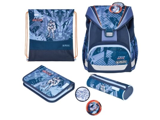 Herlitz Ultralight Plus Techmech Pennal Pencil Pouch Skolesekk Sportsbag Gutt Barneskole Ryggsekk 16 L Forlomme Sidelomme Herlitz Ultralight Plus Techmech Pennal Pencil Pouch Skolesekk Sportsbag Gutt Barneskole Ryggsekk 16 L Forlomme Sidelomme