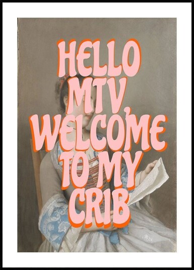 MTV Meets Classic Canvas Plakat Plakat / 30x40cm