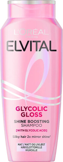 L'Oréal Paris Elvital Glycolic Gloss Sjampo for Matt Hår 250 ml L'Oréal Paris Elvital Glycolic Gloss Sjampo for Matt Hår 250 ml