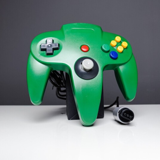 Nintendo 64 Tredjeparts Kontroller Grønn