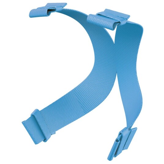 Seac Heldekkende Maske Elastisk Rem Lysblå
