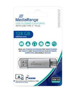 MediaRange MR938 - USB-flashstasjon - 128 GB