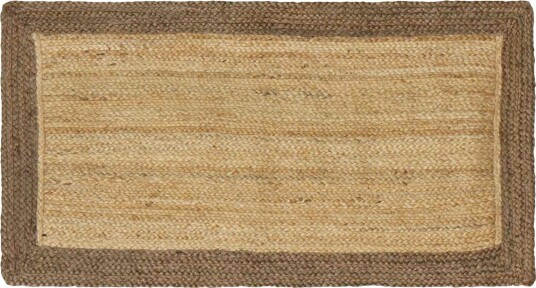 Områdetepper Grå 60 x 110 cm Jute