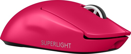 Logitech G Pro X Superlight 2 Trådløs Gamingmus Optisk 32000 DPI Magenta
