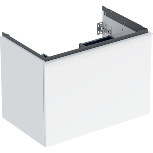 Geberit Acanto servantskap 74x47,5 cm hvit høyglans