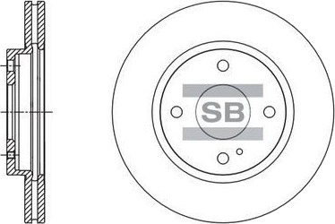 Hi Q SD5306 Bremseskive