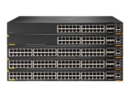 Hpe Aruba 6200M 36G 12Sr5 Class6 Poe 4Sfp+ Switch - Switch - Max. Stacking Distance 10 Km - L3 - Styrt - 36 X 10/100/1000 (4Ppoe) + 12 X 1/2.5/5Gbase-T (4Ppoe) + 4 X 1 Gigabit / 10 Gigabit Sfp+ (Opplink / Stabling) - Front Og Side Til Bakside - Rack