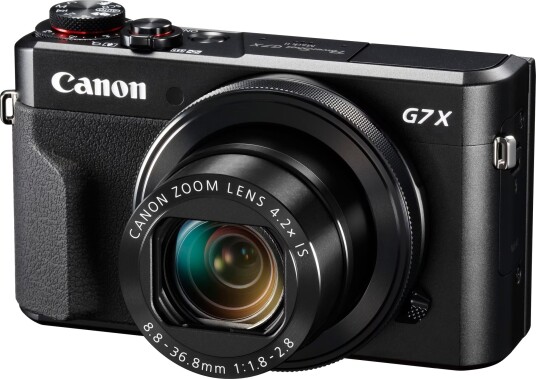 Canon PowerShot G7X Mark II kompaktkamera Svart Canon PowerShot G7X Mark II kompaktkamera Svart