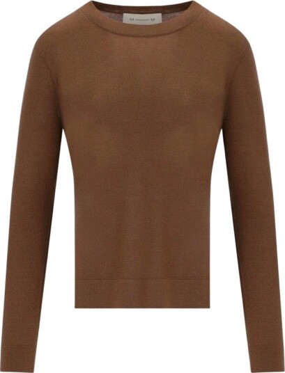 Max Mara Dame Strikkevarer Brun L,