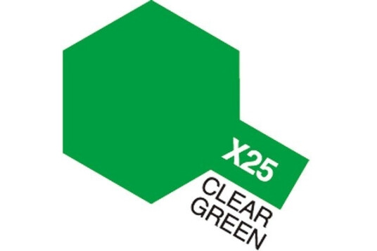 Akryl Mini X 25 Clear Green
